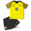 Officiële Voetbalshirt + Korte Broek BVB Borussia Dortmund Thuis 2021-22 - Kids